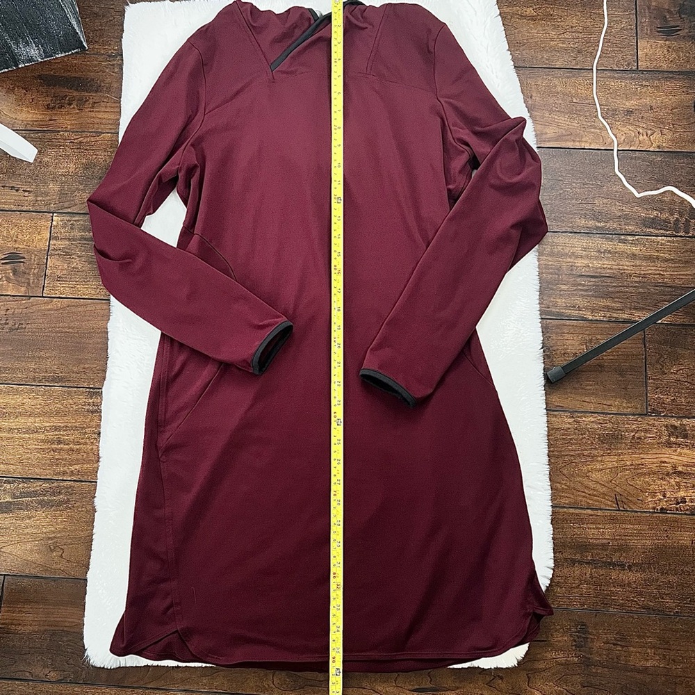 The North Face Empower Hooded Dress Burgundy Size Large - Picture 15 of 15